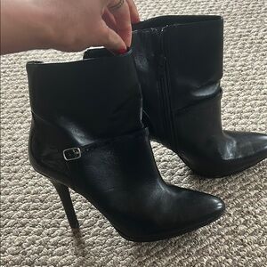 CHAPS Elegant Black Women's Ankle Boots